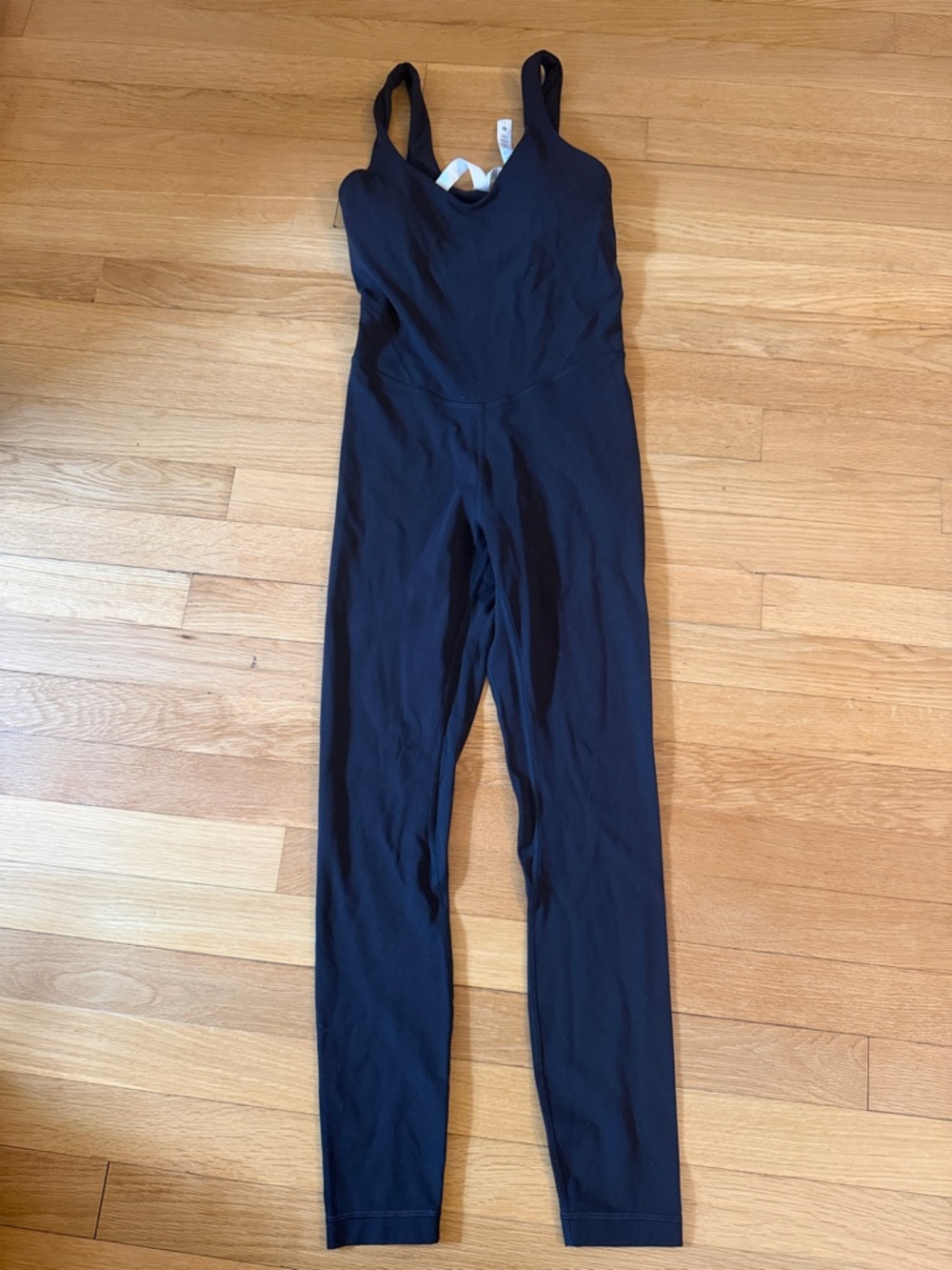 lululemon athletica Black Tank-Style Active One-Piece